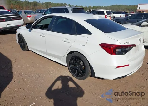 2024 Honda Civic Sport из США, поврежденный, VIN 2HGFE2F51RH523516